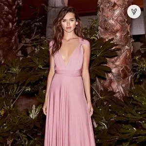 Lulus Dresses Tricks Of The Trade Mauve Maxi Dress Poshmark